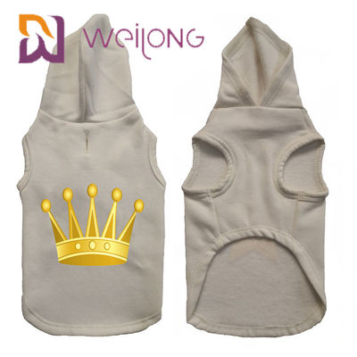 고무 인쇄를 가진 Customizable 본 CVC 면 개 까마귀