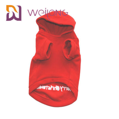자수 Polar Fleece Pet HOODIE For Christmas Dog Fleece Hoodie