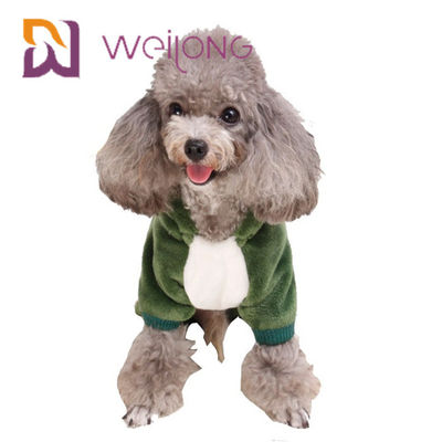 산호 벨벳 악어 작은 개 잠옷 고양이 따뜻한 개 옷 까마귀