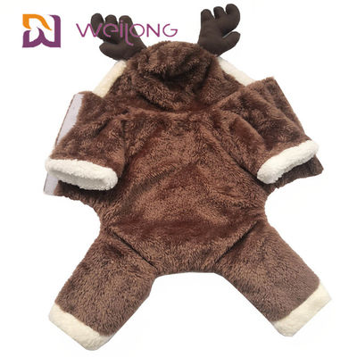 Customizable 코스프레 순록 개 잠옷 Onesie 주문을 받아서 만드는