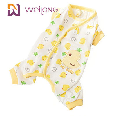 디지털 방식으로 인쇄 주문화 여름 Xl 개 잠옷 Onesie BSCI/WMT/ISO9001