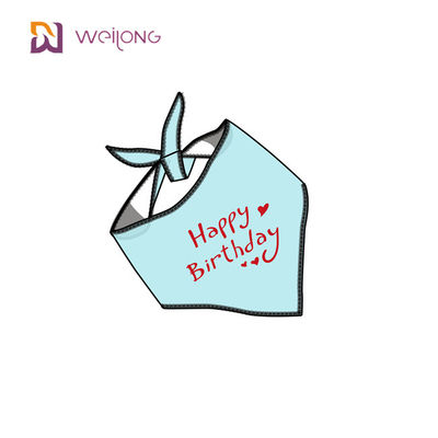 코튼 포플린 사용자 정의 애완 동물 강아지 생일 두건 파티 용품 장식